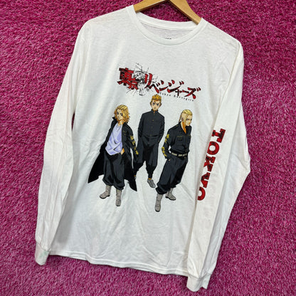 Tokyo Revengers Takemichi Manjiro Draken Anime Long Sleeve M