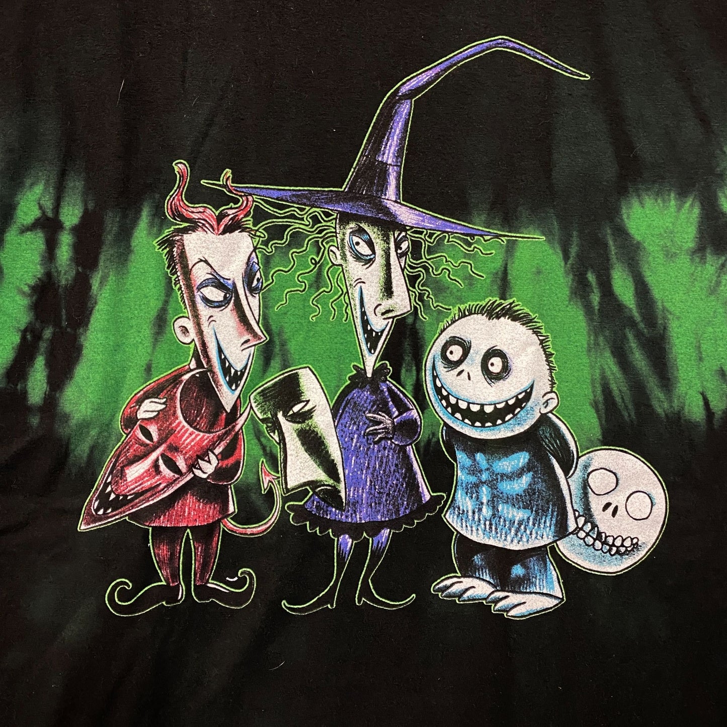 The Nightmare Before Christmas Shock Lock & barrel T-Shirt Extra Small