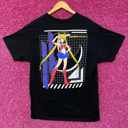 Sailor Moon Usagi Tsukino Double-Sided Anime T-Shirt Large