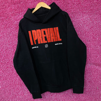 I Prevail Serpent Hoodie Rock Black Size Large