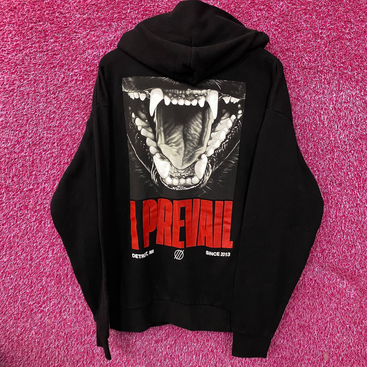 I Prevail Serpent Hoodie Rock Black Size Large
