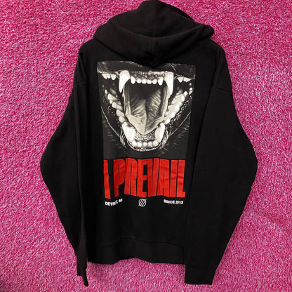 I Prevail Serpent Hoodie Rock Black Size Large