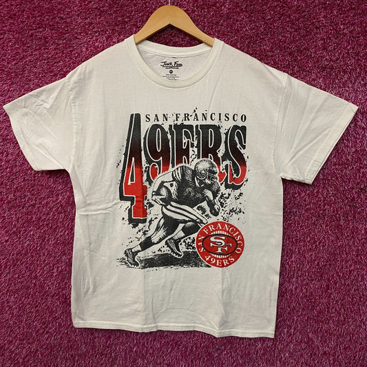 Junk Food Clothing NFL San Francisco 49ers Rushing Flea Market T-Shirt Medium