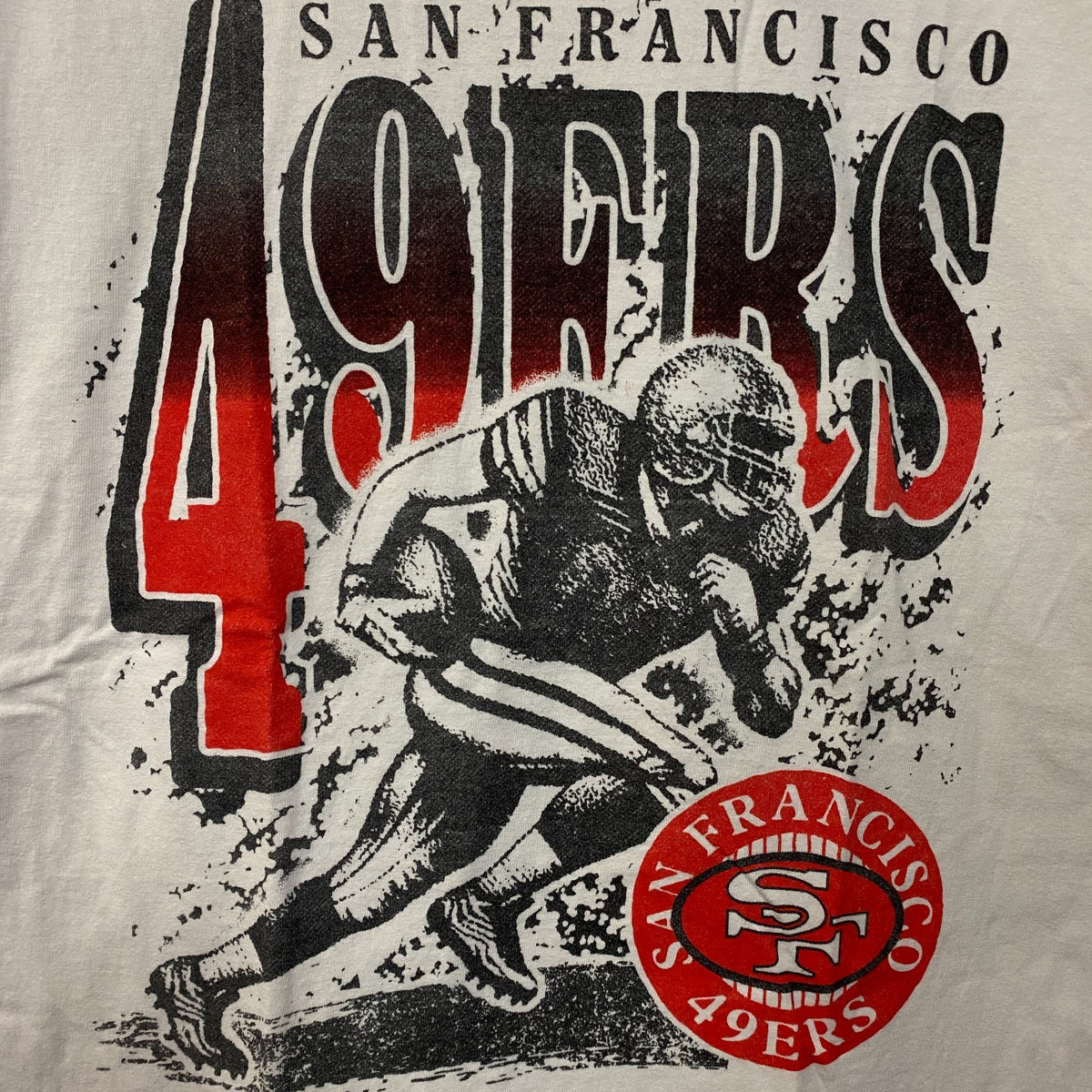 Junk Food Clothing NFL San Francisco 49ers Rushing Flea Market T-Shirt Medium