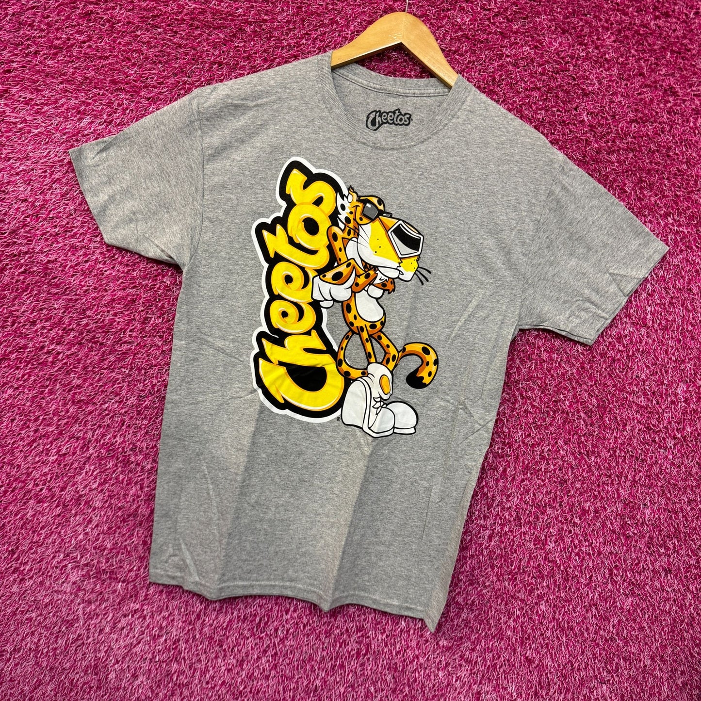 Cheetos Chester the Cheesy Cheetah Frito-Lays Promo Tee M