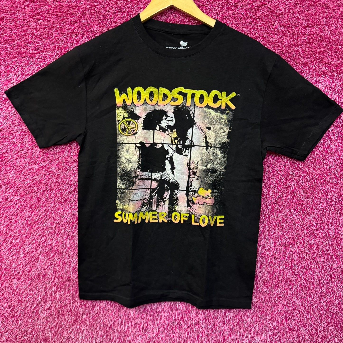 Woodstock Summer of Love Rock Music & Art Festival Tee M