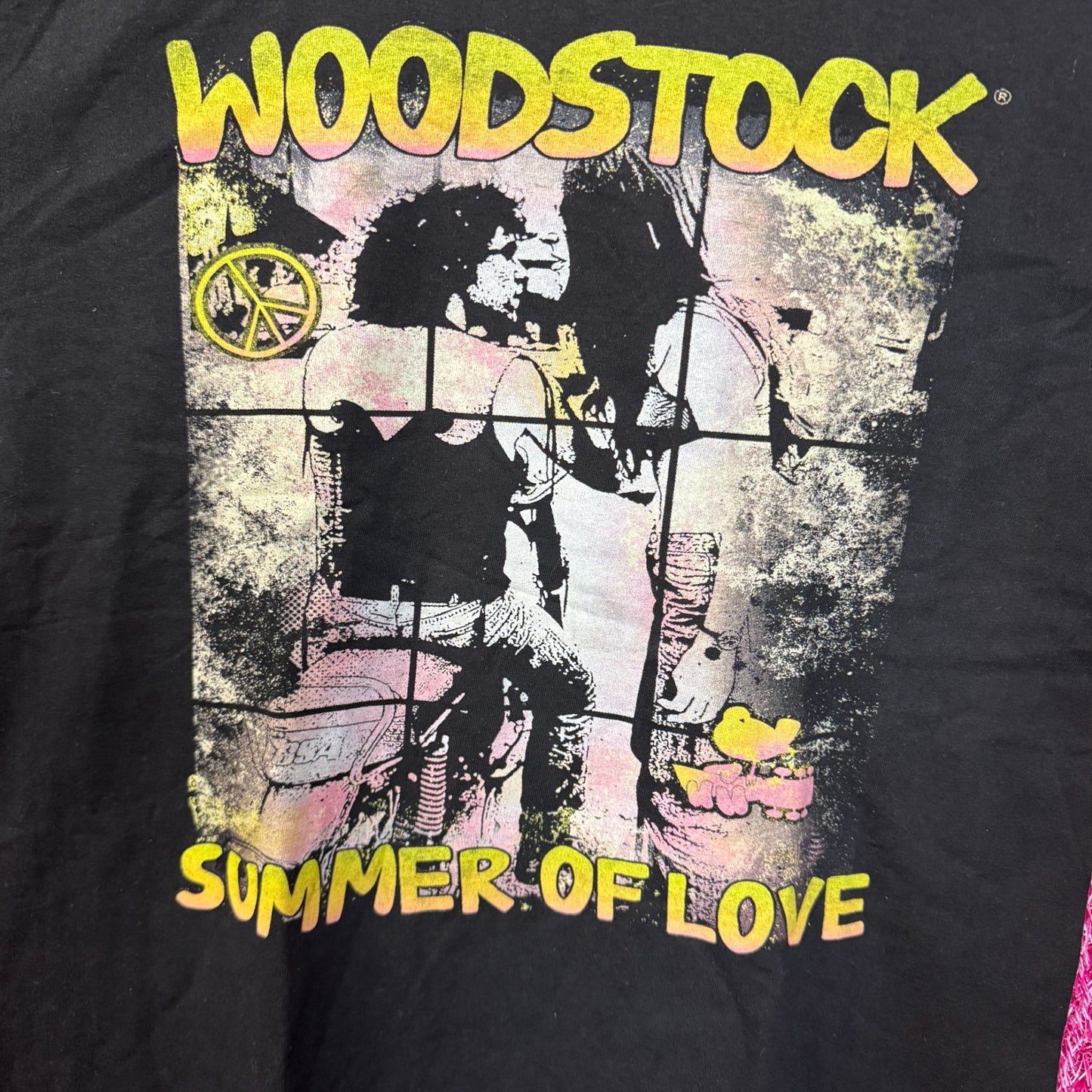 Woodstock Summer of Love Rock Music & Art Festival Tee M