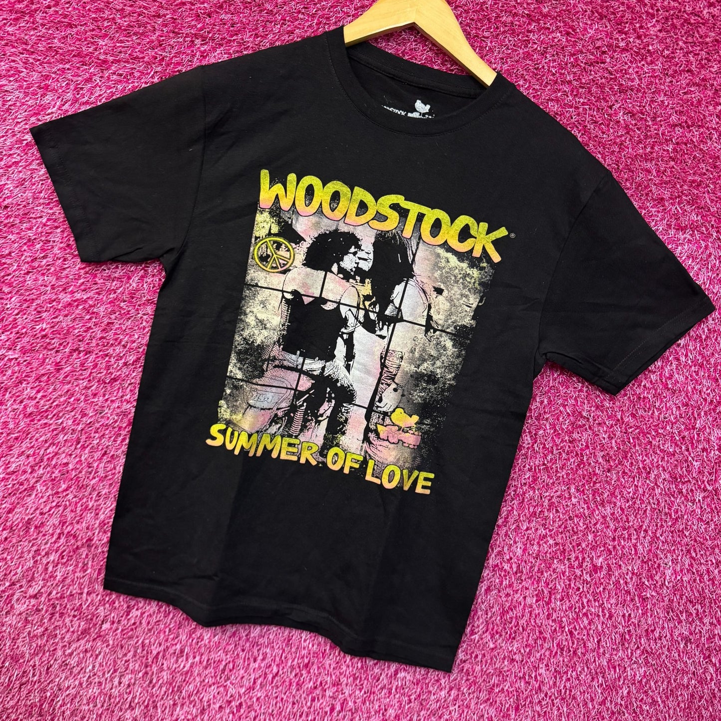 Woodstock Summer of Love Rock Music & Art Festival Tee M