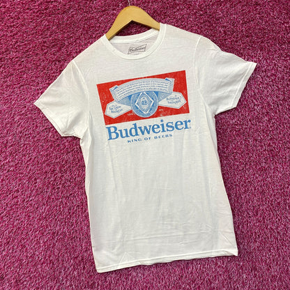 Budweiser King Of Beers Vintage Style T-Shirt Small