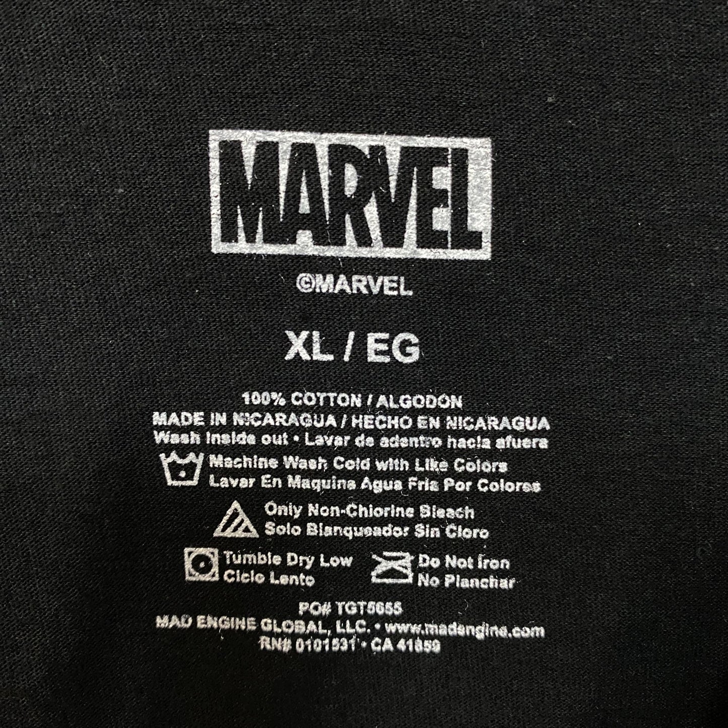 Marvel Spider-Man Venom Lethal Protector T-shirt XL