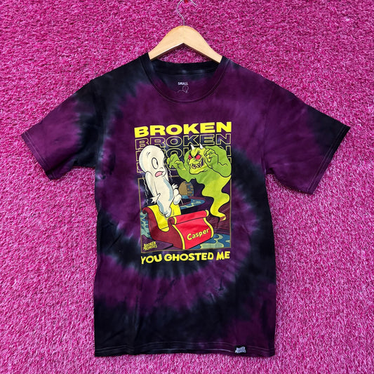 Broken Promises x Casper You Ghosted Me Tie Dye T-Shirt Small