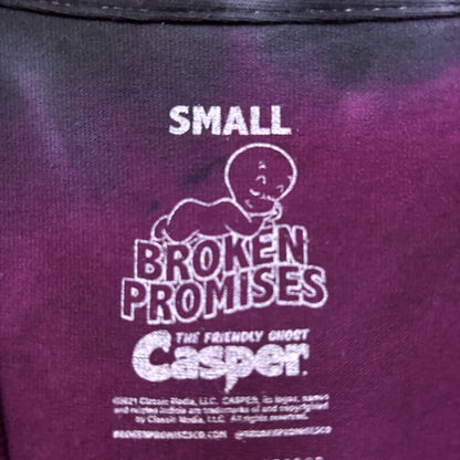Broken Promises x Casper You Ghosted Me Tie Dye T-Shirt Small