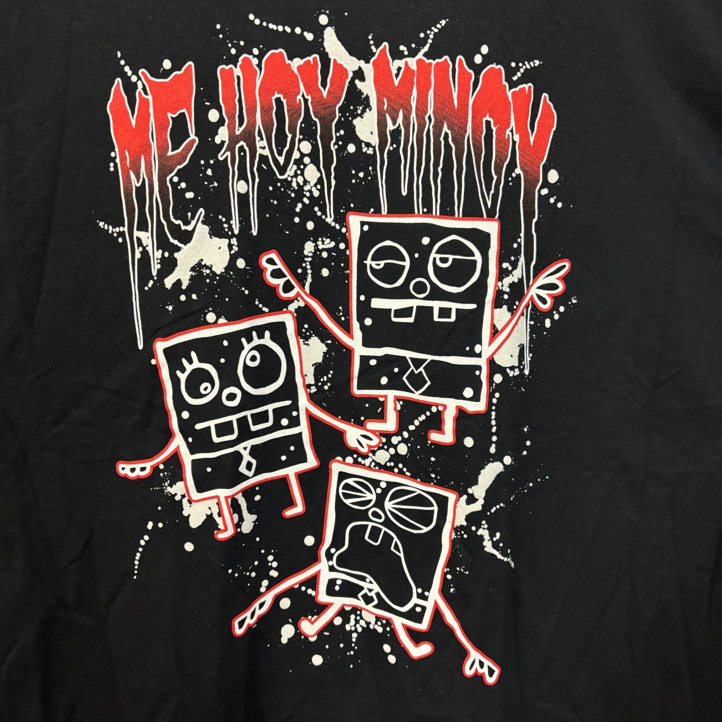 Sponge Bob Me Hoy Minoy Nickelodeon Tshirt size XL