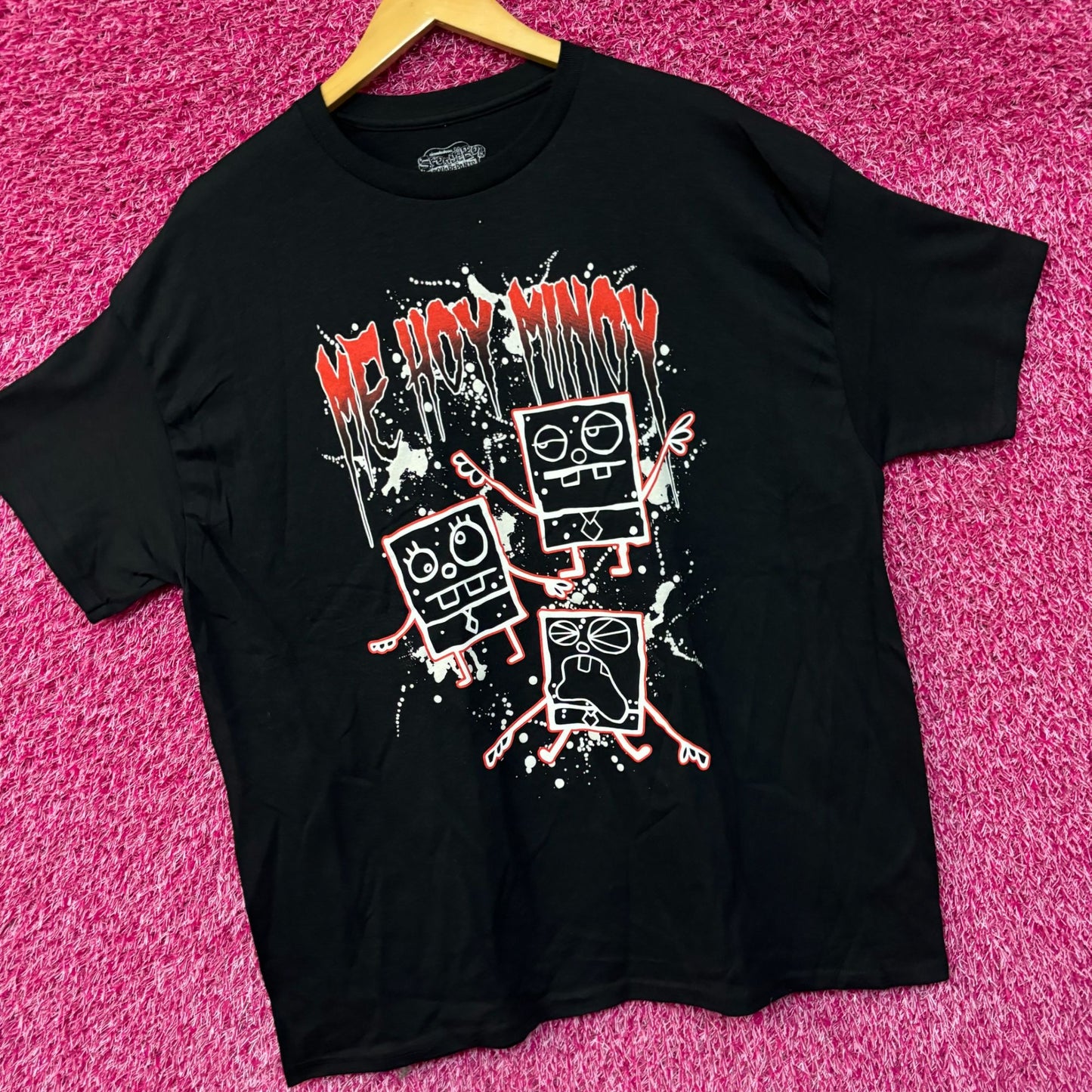 Sponge Bob Me Hoy Minoy Nickelodeon Tshirt size XL