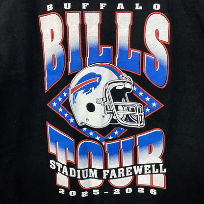 Junk Food Clothing Buffalo Bills Stadium Farewell Tour Graphic T-Shirt Large