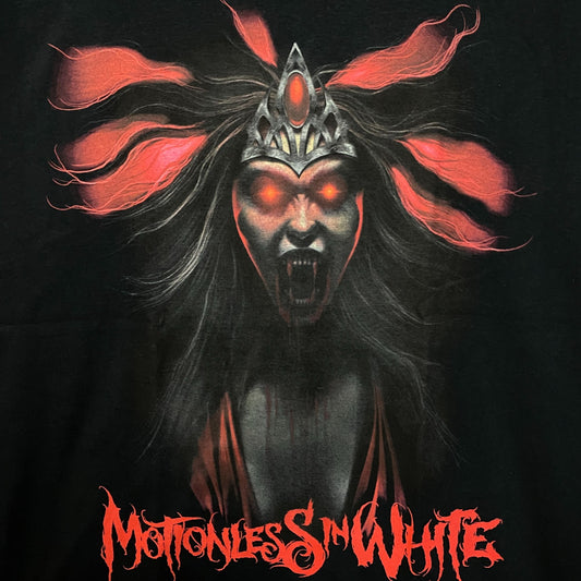 Motionless In White The Whorror Album Banshee Heavy Metal Band T-Shirt 2XL
