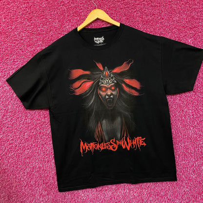 Motionless In White The Whorror Album Banshee Heavy Metal Band T-Shirt 2XL