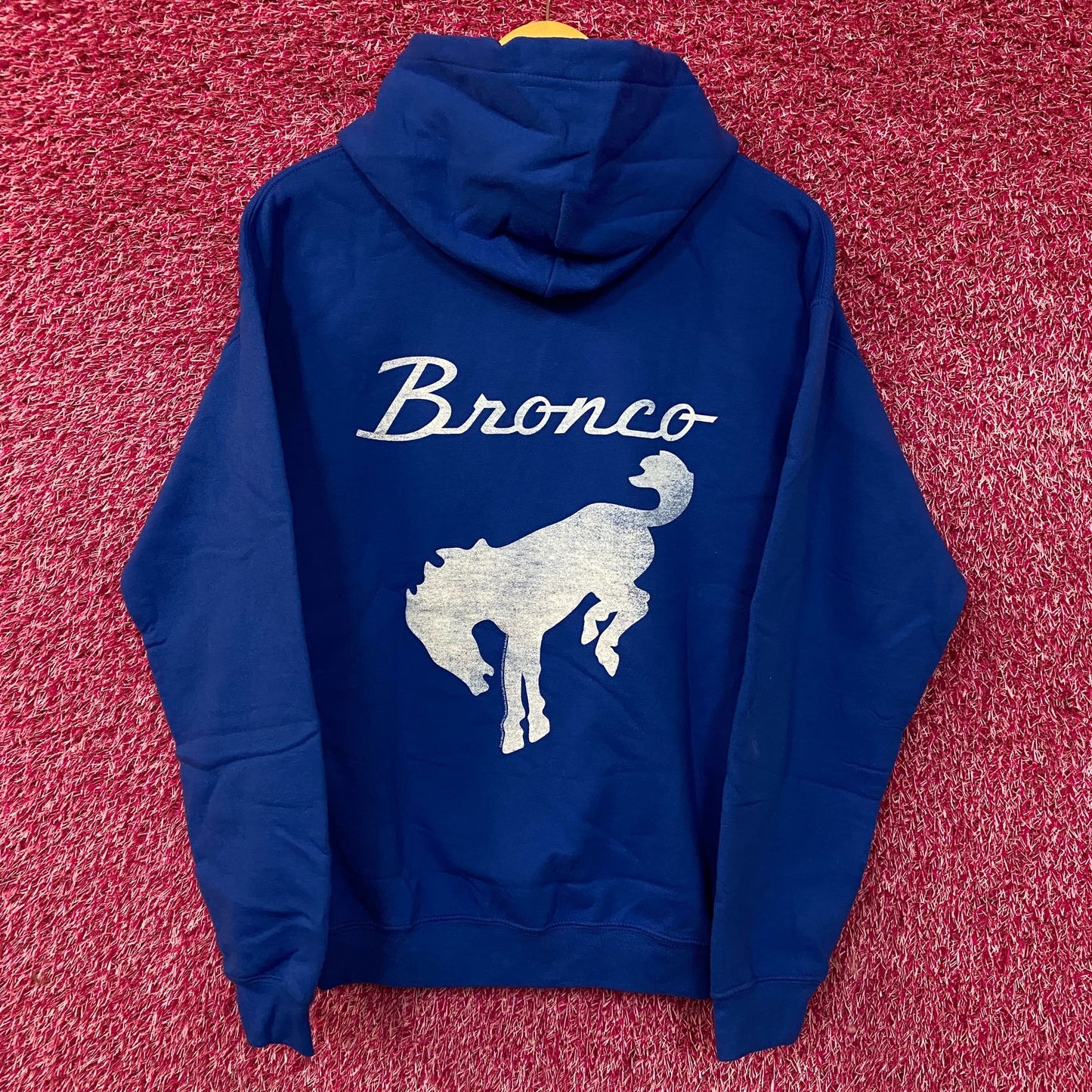 Junk Food Ford Bronco Classic Logo Pullover Hoodie XS