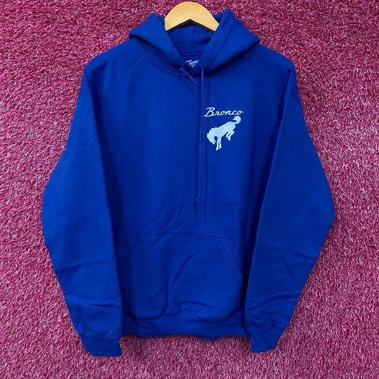 Junk Food Ford Bronco Classic Logo Pullover Hoodie XS