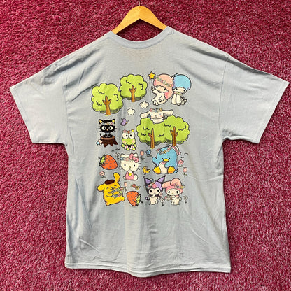 Sanrio Hello Kitty and Friends All Characters Kawaii T-Shirt  XL