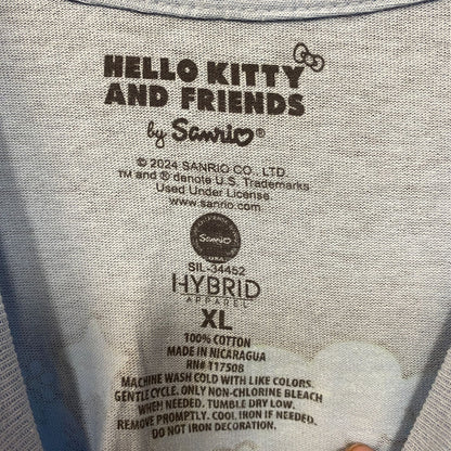 Sanrio Hello Kitty and Friends All Characters Kawaii T-Shirt  XL
