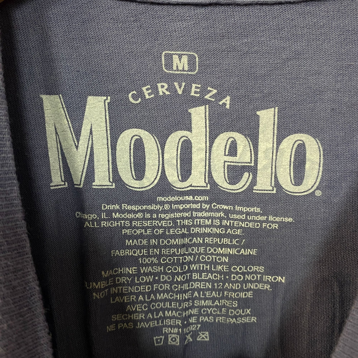 Cerveza Modelo "The Fighting Spirit" Graphic T-Shirt Medium