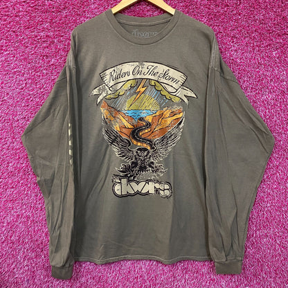 The Doors Riders on the Storm L.A. Woman Album Long Sleeve T-Shirt S/M
