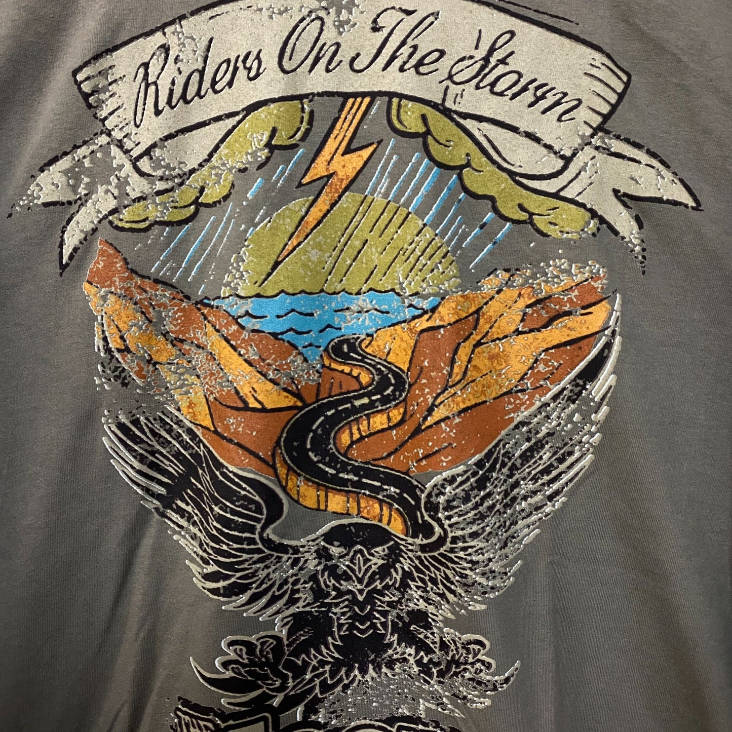 The Doors Riders on the Storm L.A. Woman Album Long Sleeve T-Shirt S/M