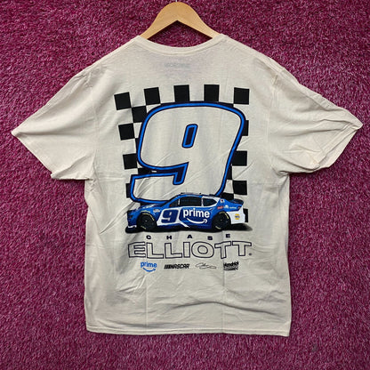 NASCAR - Chase Elliott #9 Prime - Hendrick Motorsports Graphic T-Shirt Large