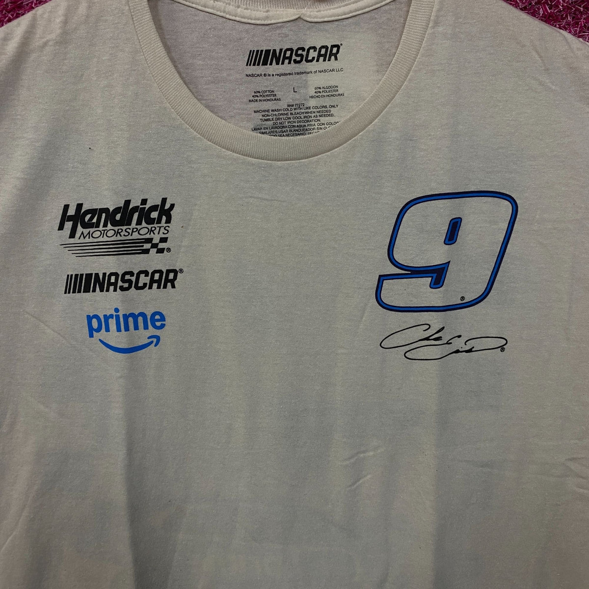 NASCAR - Chase Elliott #9 Prime - Hendrick Motorsports Graphic T-Shirt Large