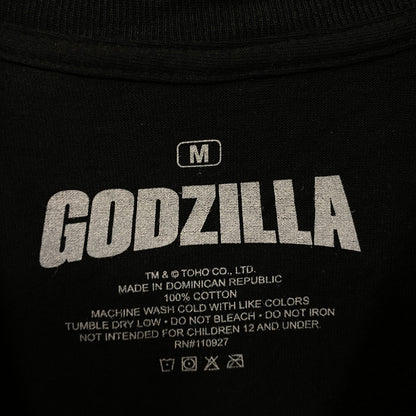 Godzilla World Devastation Tour Double Sided Tshirt size Medium
