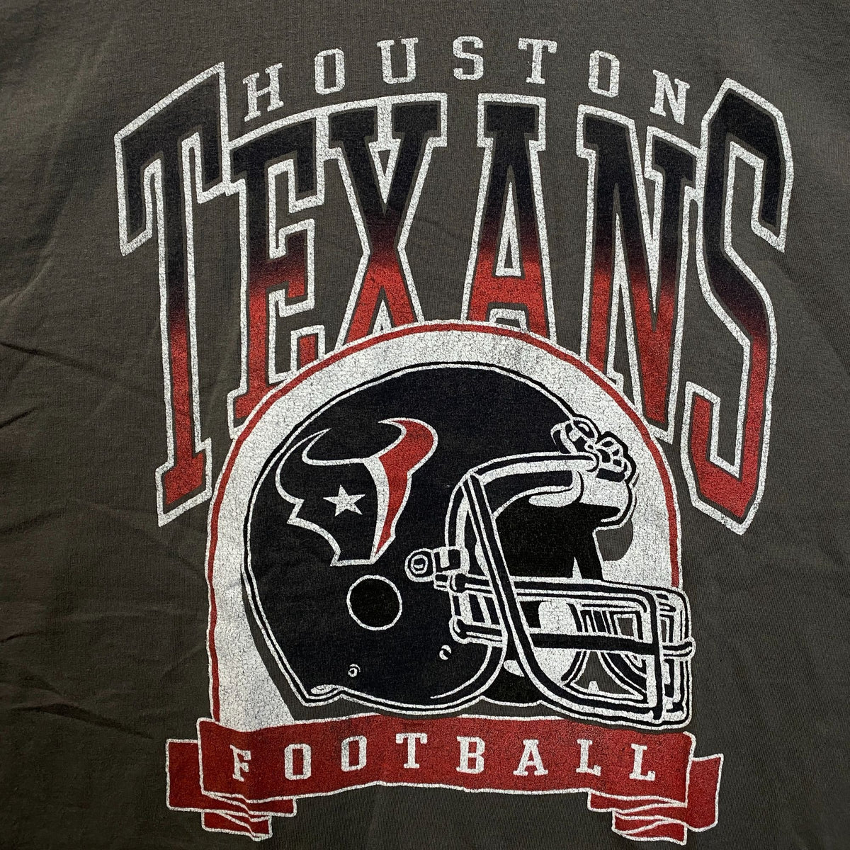 Houston Texas Helmet Back lit Tshirt size XL