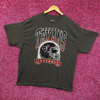 Houston Texas Helmet Back lit Tshirt size XL