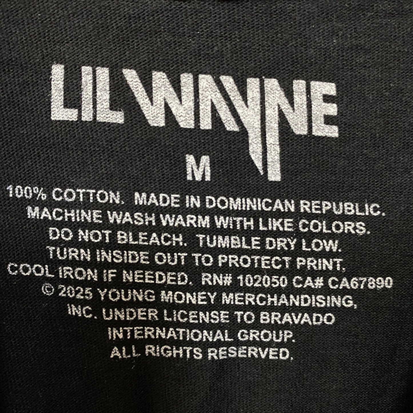 Lil Wayne The Carter Album Covers Graphic Design T-shirt Medium