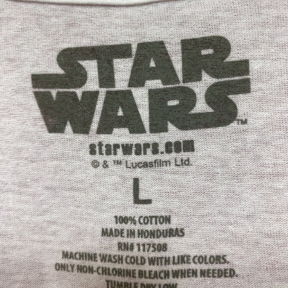 Star Wars 1977 Illustrated Dewback Promo Movie Poster Tee L