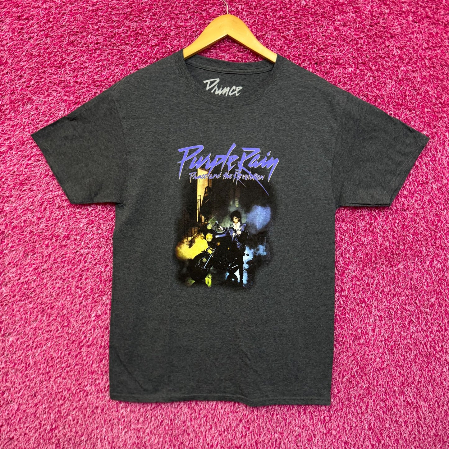 Prince the Revolution Purple Rain Album Funk Rock Band Tee M