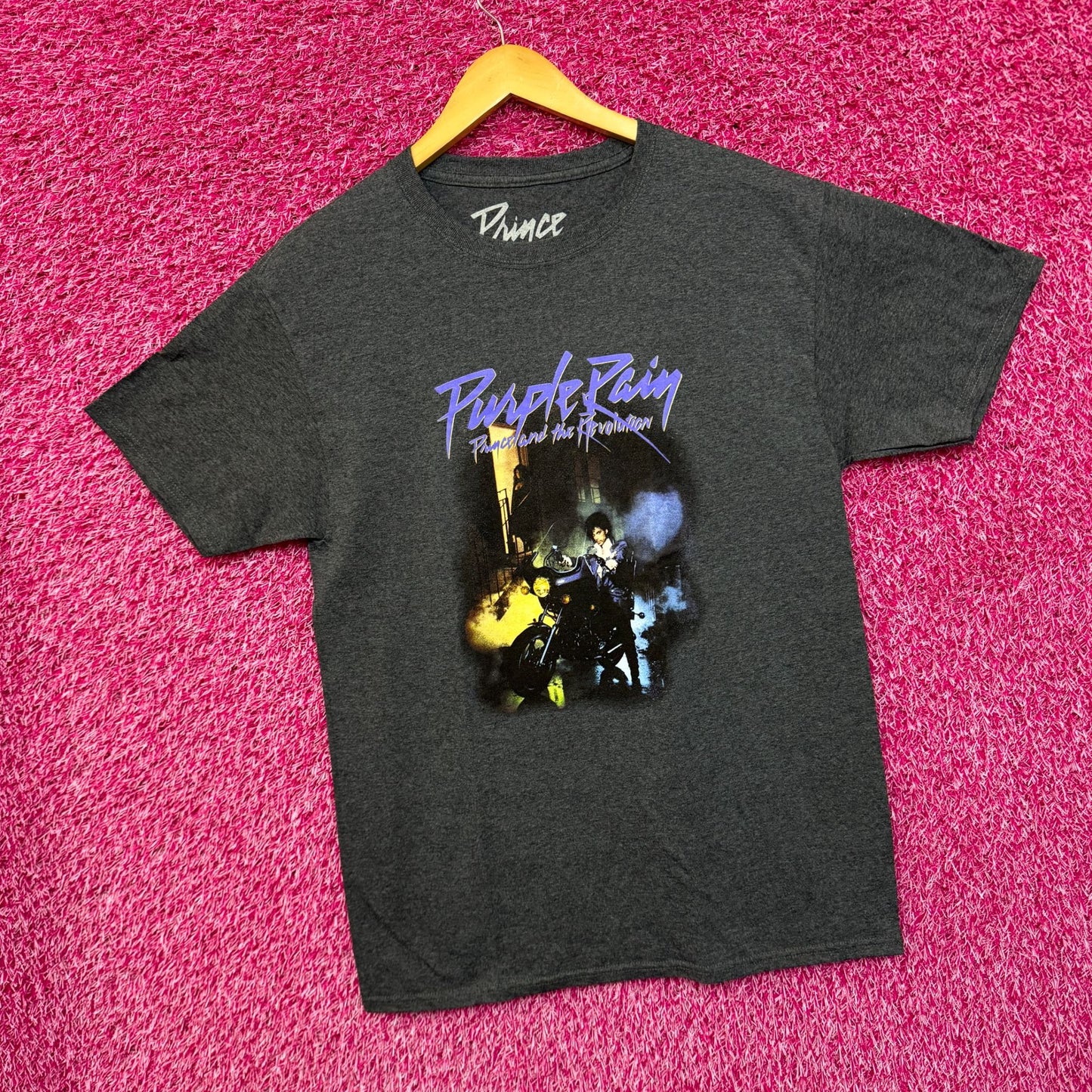Prince the Revolution Purple Rain Album Funk Rock Band Tee M