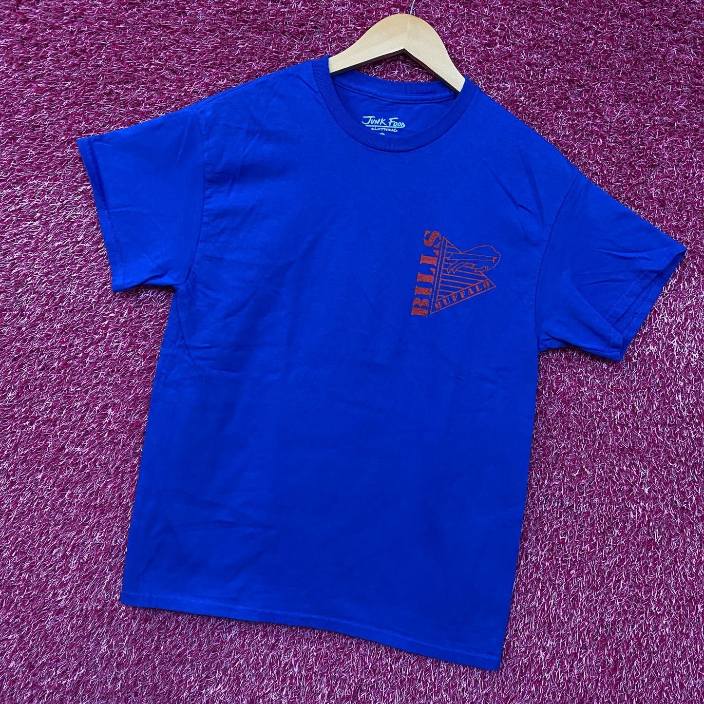 Junk Food Clothing NFL Buffalo Bills Drive Graphic T-Shirt Small