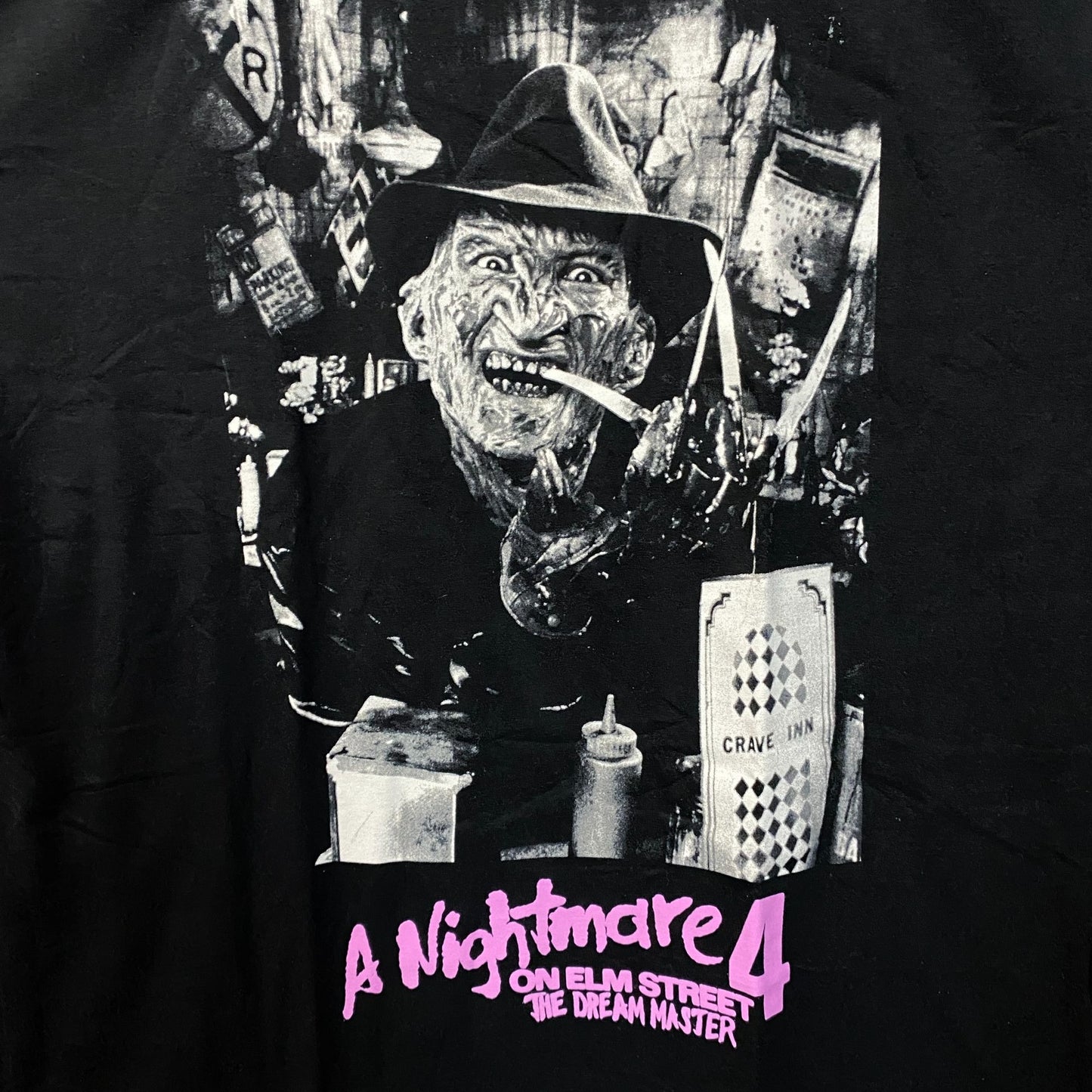 A Nightmare on Elm Street Freddy Krueger The Dream Master Graphic T-Shirt XL