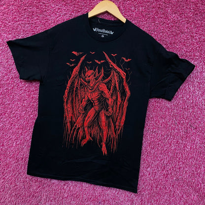 VampireFreaks Jersey Devil Graphic T-Shirt Medium