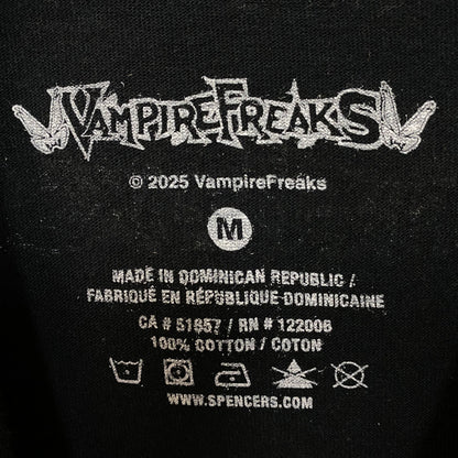 VampireFreaks Jersey Devil Graphic T-Shirt Medium