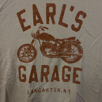Junk Food Earl's Garage Vintage Style Graphic Women's T-Shirt Medium