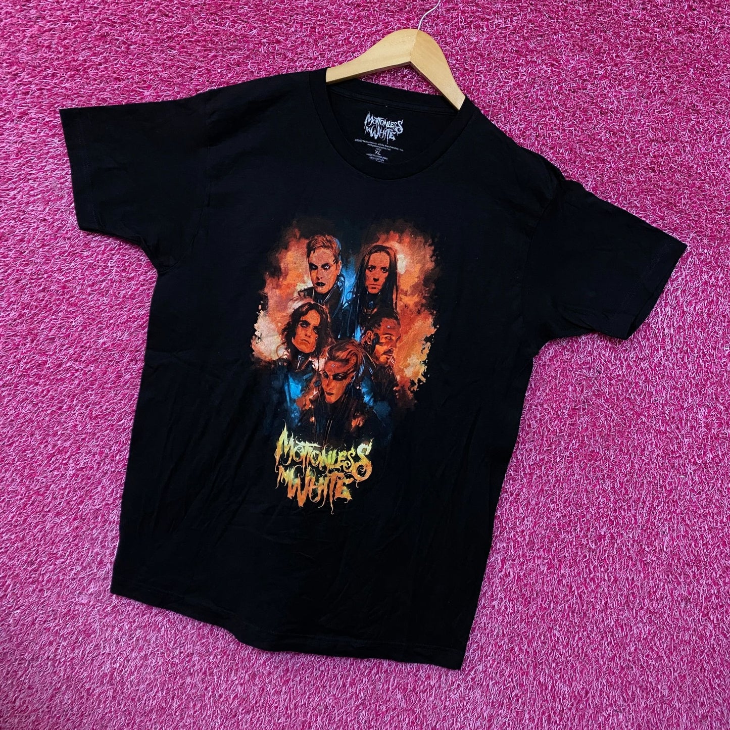 Motionless in White Rock Band Tshirt size Extra Large