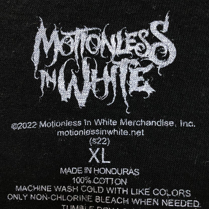 Motionless in White Rock Band Tshirt size Extra Large
