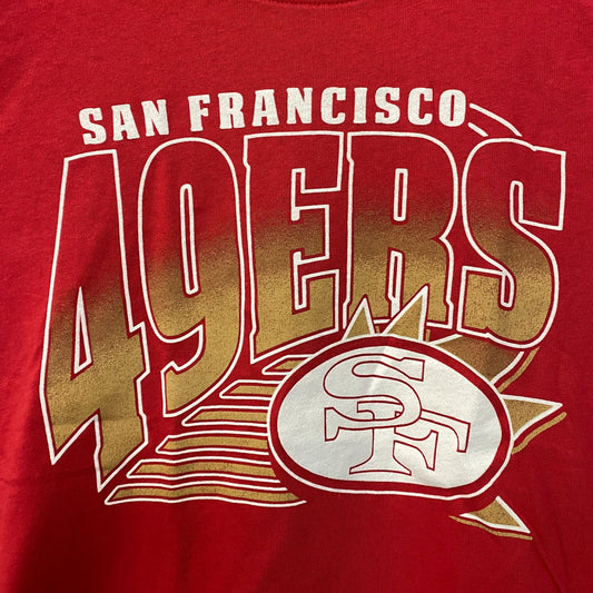 Junk Food NFL San Francisco 49ers Women Red Short top Small