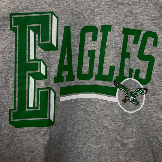 Junk Food Clothing Philadelphia Eagles Field Goal Long Sleeve Crop Small