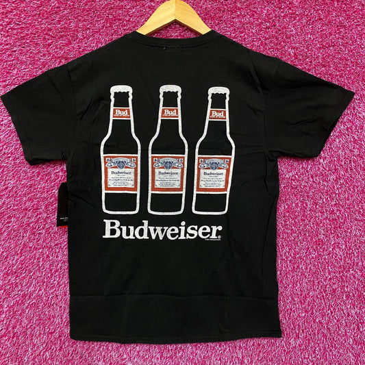Budweiser King Of Beers Logo Beer Bottles T-Shirt Small