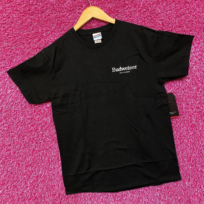 Budweiser King Of Beers Logo Beer Bottles T-Shirt Small