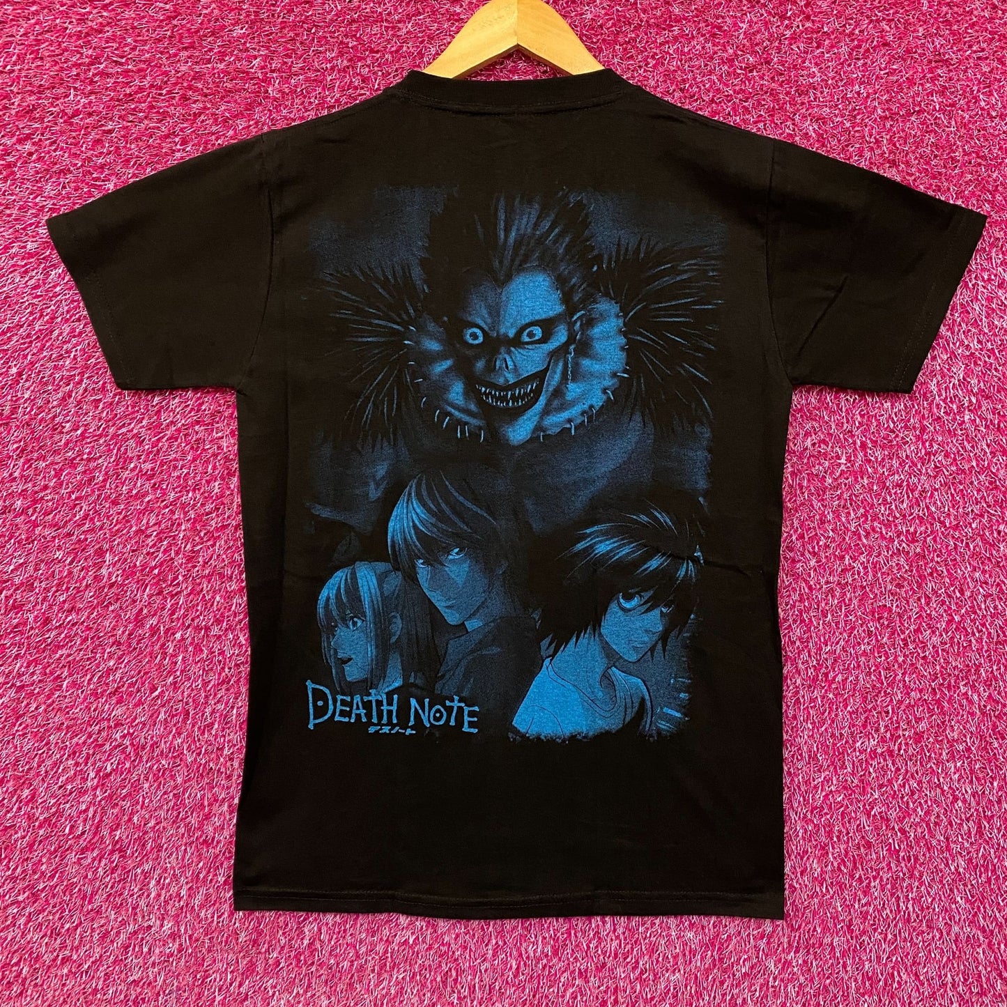 Death Note Ryuk, Light Yagami, Misa Amane and L Anime T-Shirt M