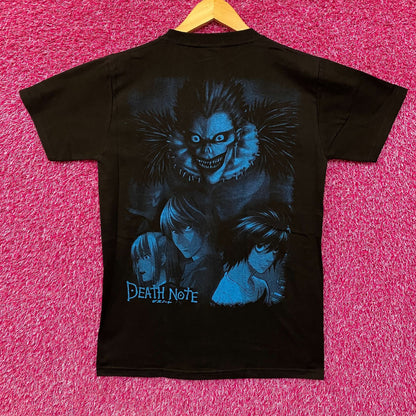 Death Note Ryuk, Light Yagami, Misa Amane and L Anime T-Shirt M